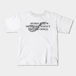 Hyden Zeke Detective Agency Kids T-Shirt